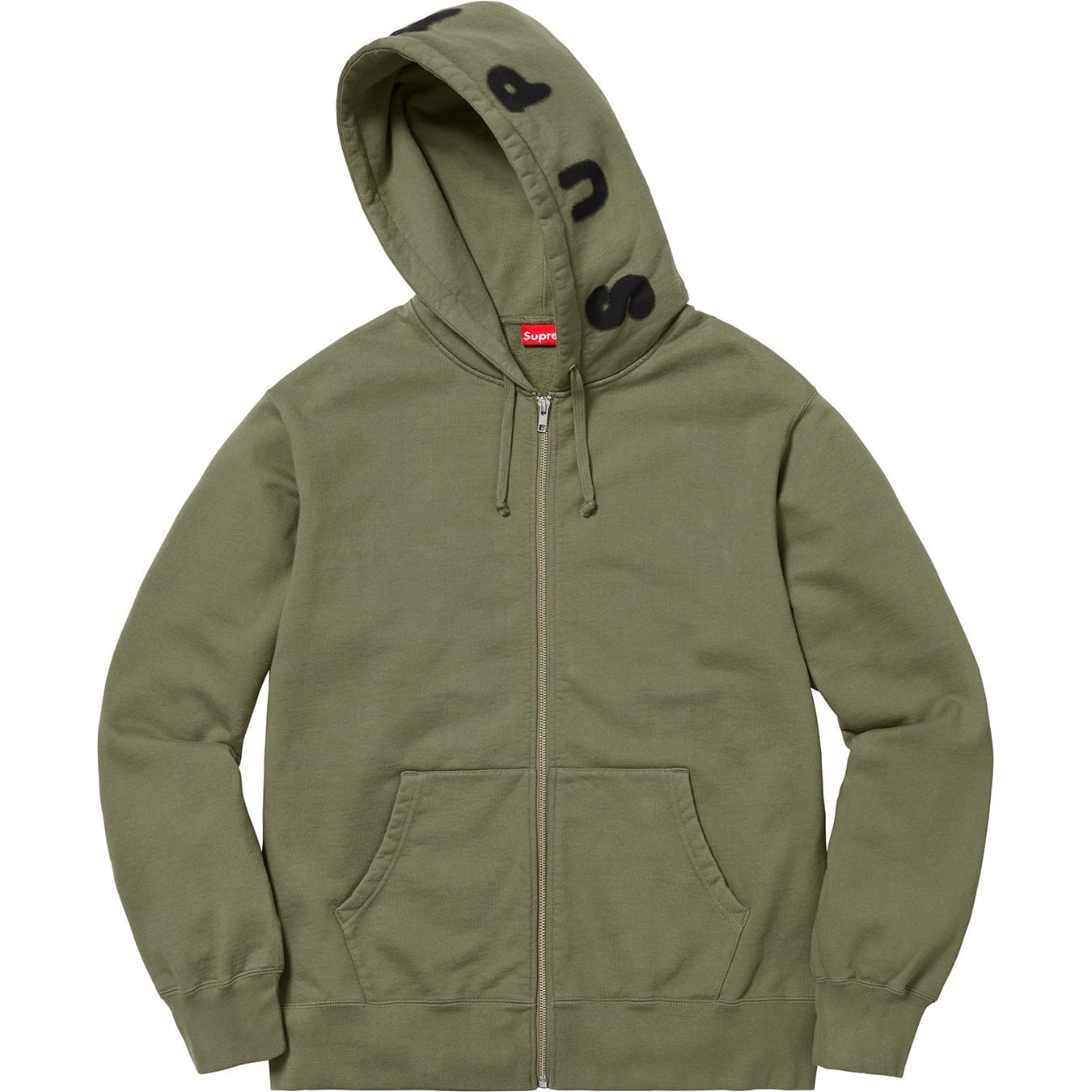 Bone Zip Up Sweatshirt view 5